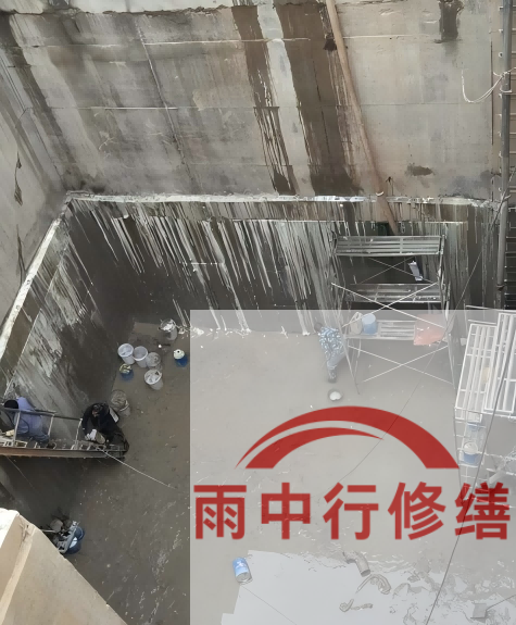 东城中国五矿某大型污水处理厂堵漏案例